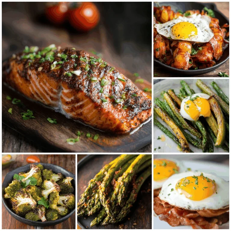 A delicious plate of Easy Low Carb High Protein Meals