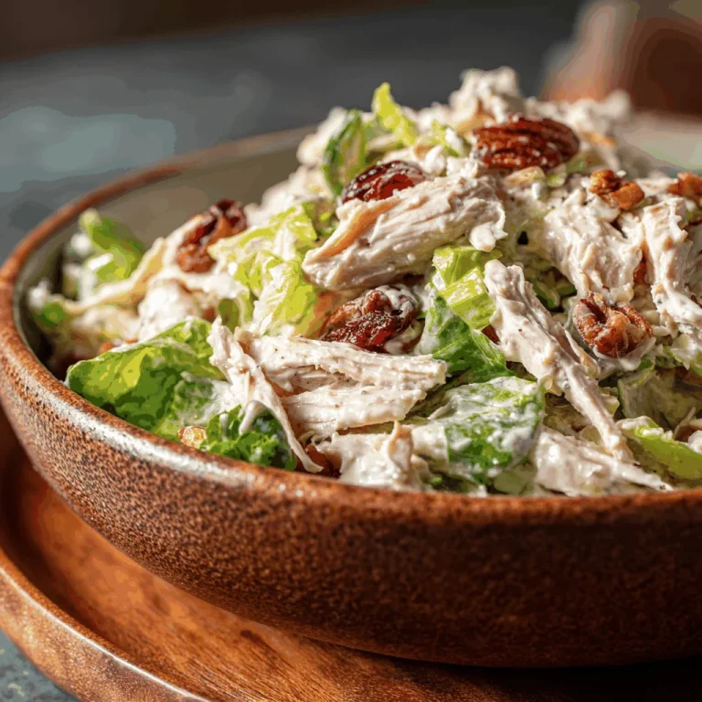 A delicious plate of Southern Chicken Salad Recipe
