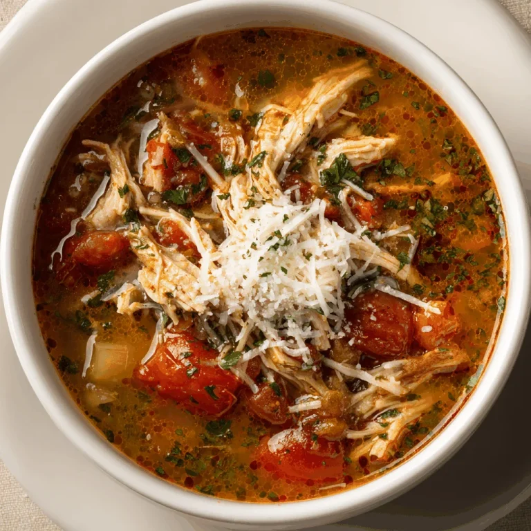 Cozy Up with My Favorite Carrabba’s Shredded Chicken Soup