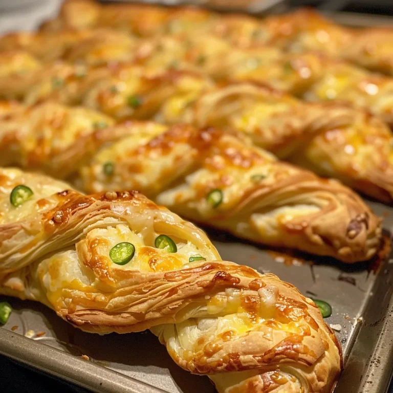 Juicy Jalapeno Popper Twists arranged on a wooden platter.
