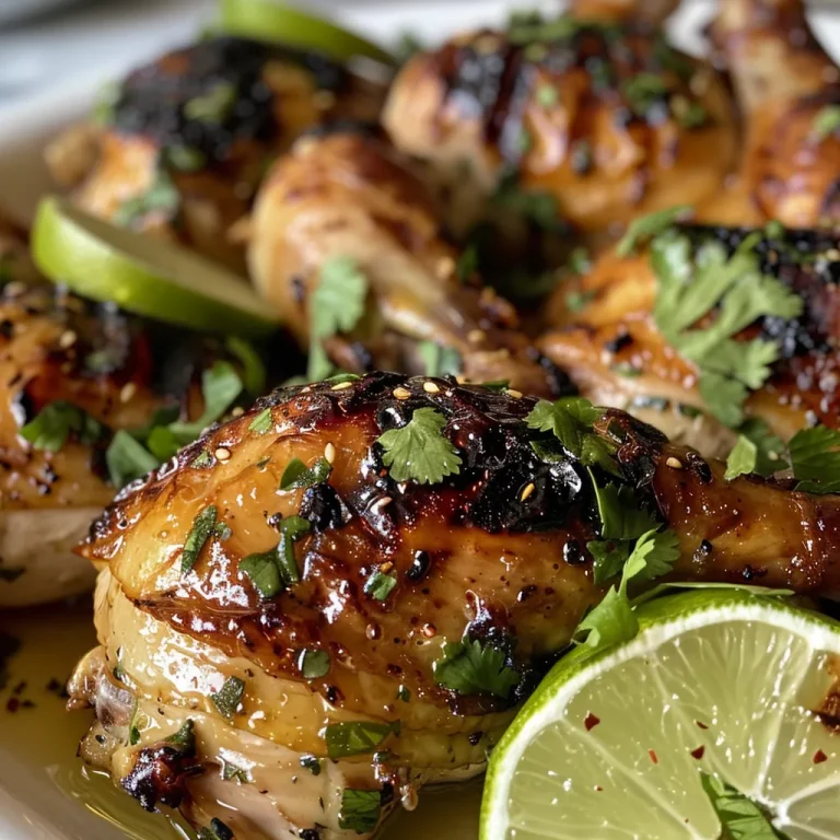 Flipping Tradition: The Spatchcocked Chicken That Brings Family Together Juicy spatchcocked grilled chicken garnished with parsley, presented on a wooden cutting board.