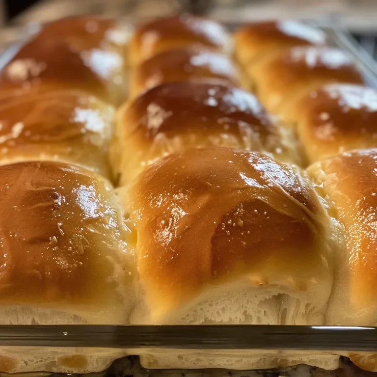 The Dinner Rolls That Make Every Meal Feel Like a Hug Close-up of gluten-free and dairy-free dinner rolls with a golden-brown crust.