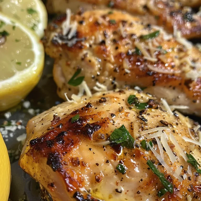 The Garlic Parmesan Chicken Thighs That Make Weeknights Feel Special Juicy Garlic Parmesan Chicken Thighs with golden-brown skin and herbs.