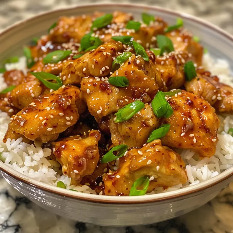 Sweet Chili Chicken A Hearty Dish to Spice Up Your Family Gatherings Juicy Sweet Chili Chicken garnished with chopped bell peppers and onions.