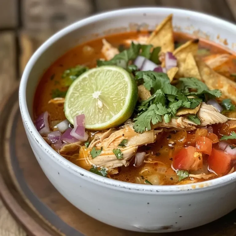 ['Close-up view of Lima Soup with visible ingredients like chicken, vegetables, and herbs.', 'Side view of a bowl of Lima Soup displaying colorful ingredients and garnishes.', 'Detailed look at a hearty bowl of Lima Soup featuring chicken, spices, and fresh cilantro.', 'Appetizing close-up of Lima Soup showcasing vibrant vegetables and tortilla strips.']