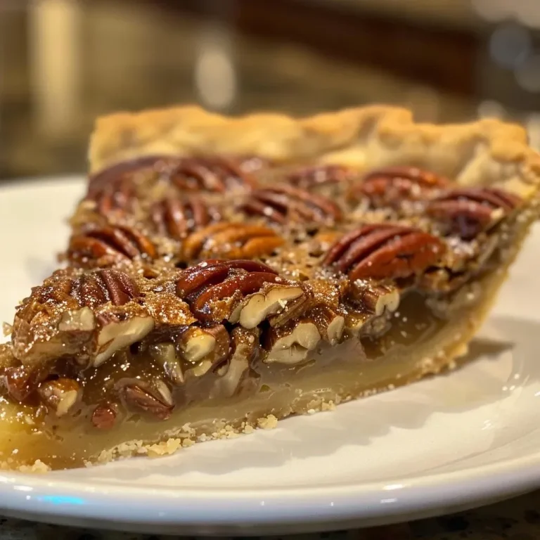 ['A close-up side view of a delicious maple pecan pie, showcasing its golden crust and rich filling.', 'A juicy maple pecan pie with a textured crust and shiny pecans on top, captured in detail.', 'Side view of a freshly baked maple pecan pie displaying a glistening layer of syrup and toasted nuts.', 'An appetizing slice of maple pecan pie highlighted by its buttery crust and vibrant pecans, photographed closely.']