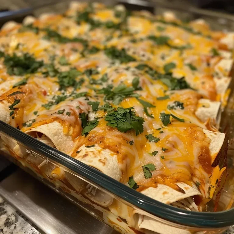 ['A close-up view of juicy turkey enchiladas topped with cheese and fresh cilantro.', 'Side view of delicious turkey enchiladas garnished with lime and green herbs.', 'Close-up photo showcasing turkey enchiladas filled with colorful vegetables and cheese.', 'Juicy turkey enchiladas served in a white dish, drizzled with enchilada sauce and herbs.']