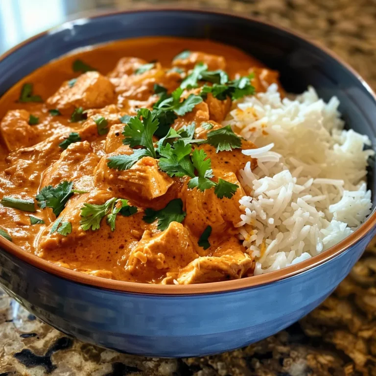 ['Close-up view of juicy homemade butter chicken served with cilantro.', 'Side view of tender butter chicken in a creamy tomato sauce garnished with herbs.', 'Delicious butter chicken dish with vibrant spices and a rich sauce.', 'Plate of butter chicken showcasing tender chicken pieces in a flavorful sauce.']